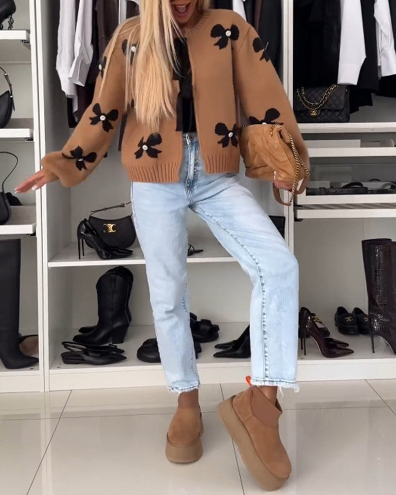 Hannah™ | Gilet élégant avec nœud