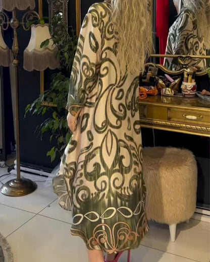 Eliane™ | Robe élégante à imprimé