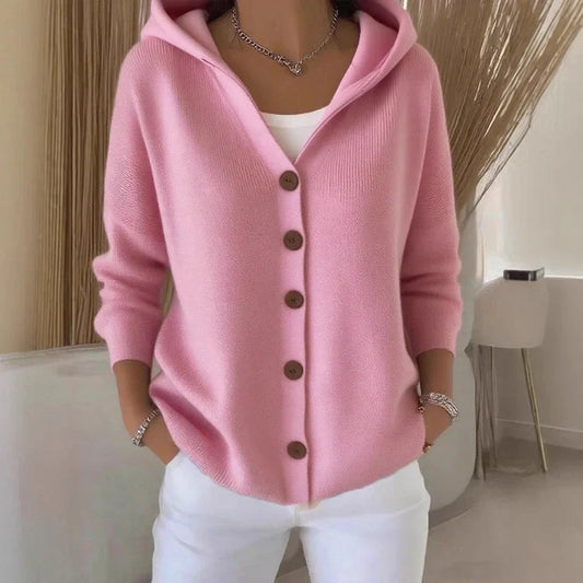 Elena™ | Cardigan d’automne en maille douce