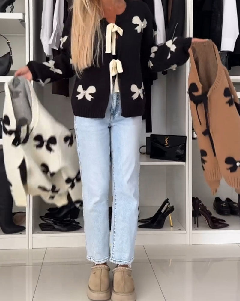 Hannah™ | Gilet élégant avec nœud