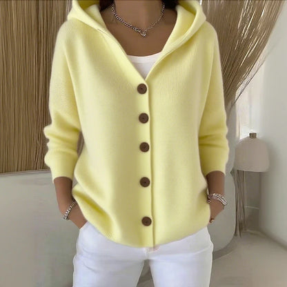 Elena™ | Cardigan d’automne en maille douce