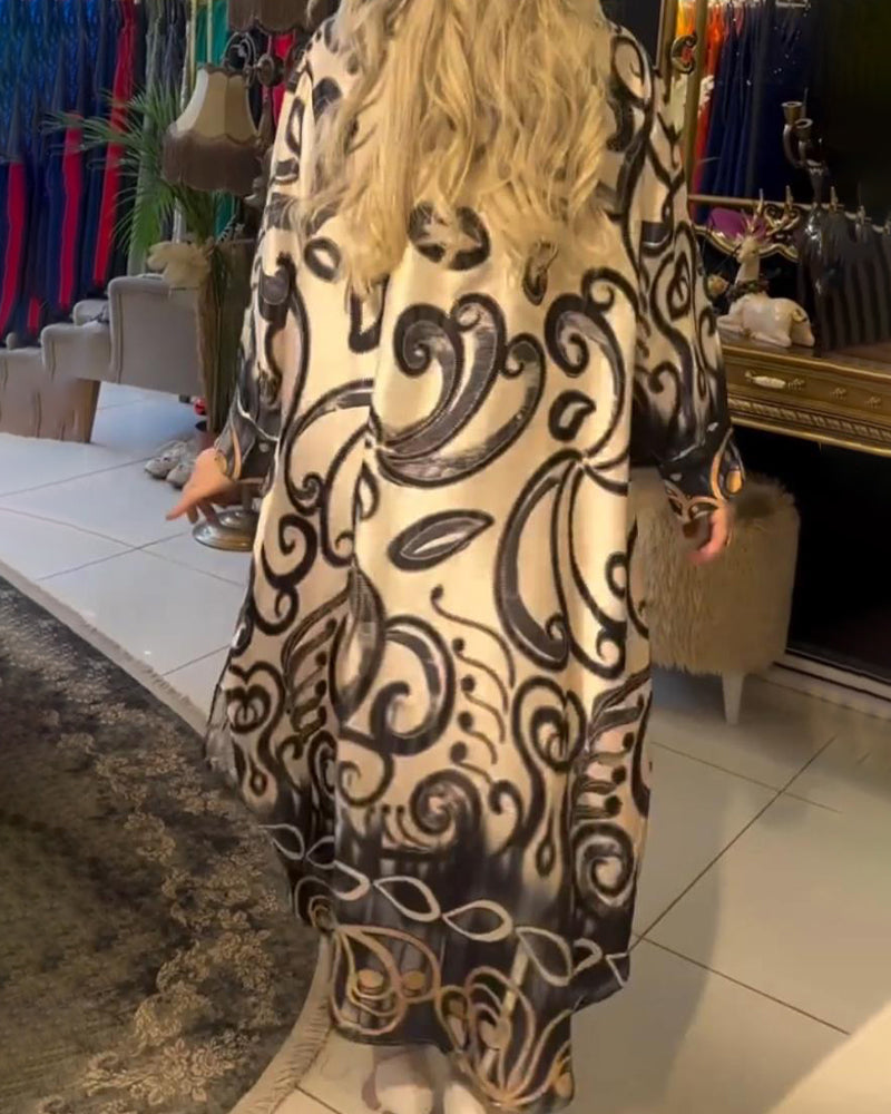 Eliane™ | Robe élégante à imprimé