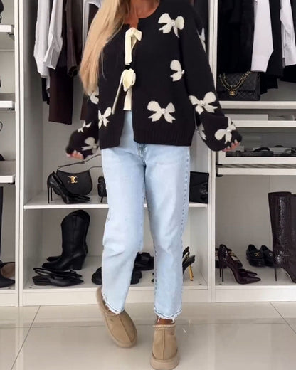 Hannah™ | Gilet élégant avec nœud