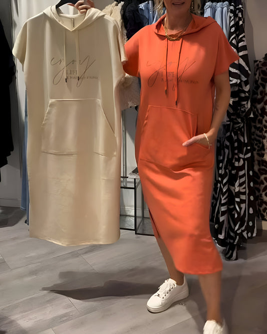 Lorette™ | Robe Hoodie Confortable