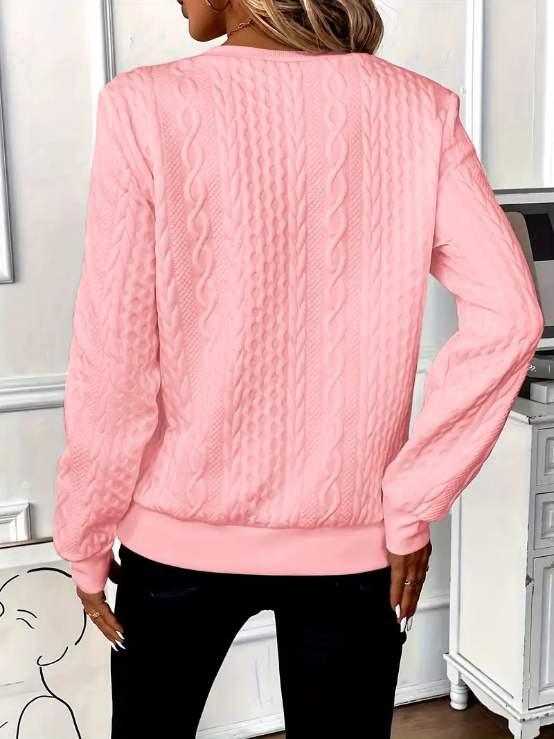 SOLÈNE™ | Pull en Tricot élégant et Stylé