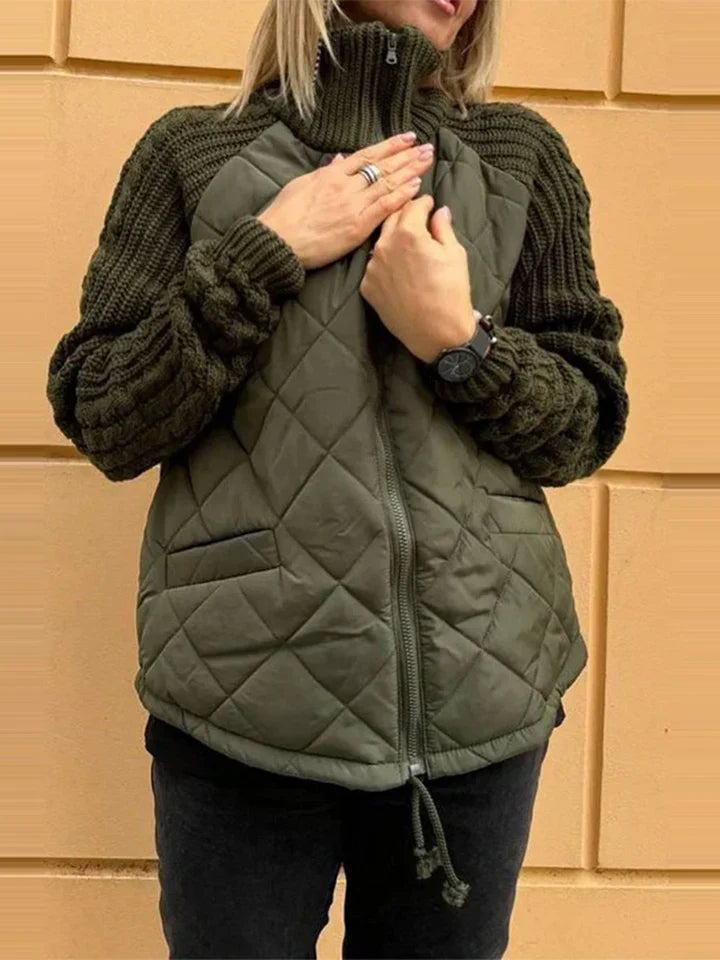 Emily™ | Manteau matelassé chic