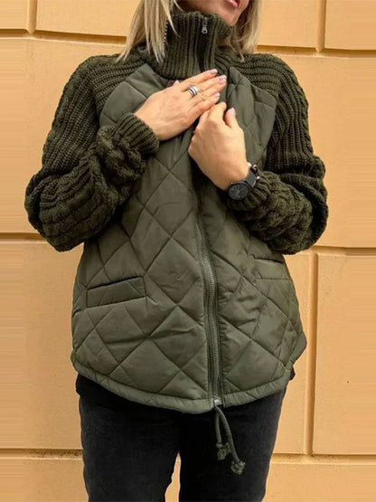 Emily™ | Manteau matelassé chic