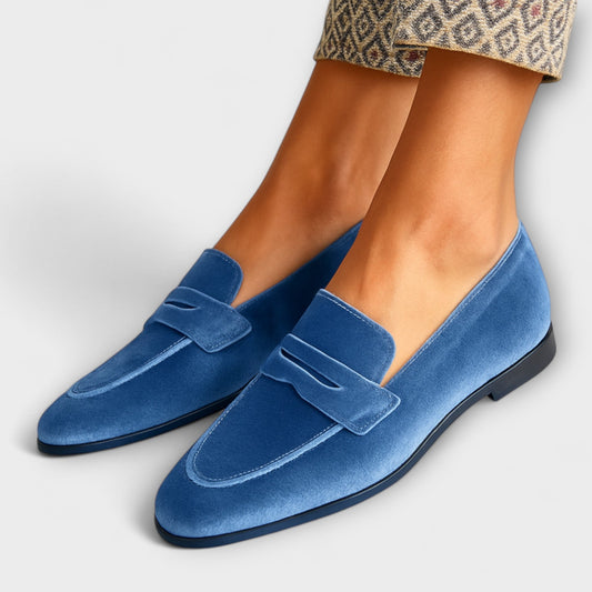 Elodie™ | Mocassins en Velours Doux