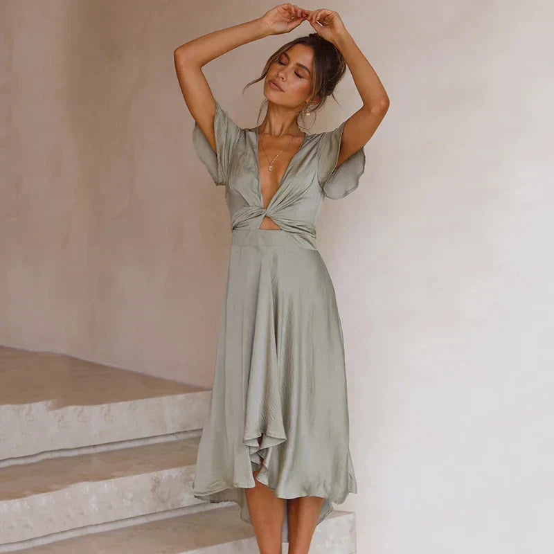 Delphine™ | Robe en Bois de Rose