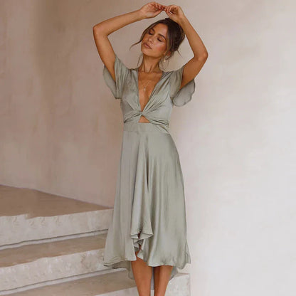 Delphine™ | Robe en Bois de Rose