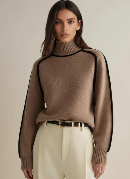 Céline™ | Pull Col Roulé Essential