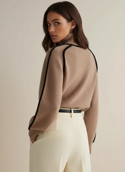 Céline™ | Pull Col Roulé Essential