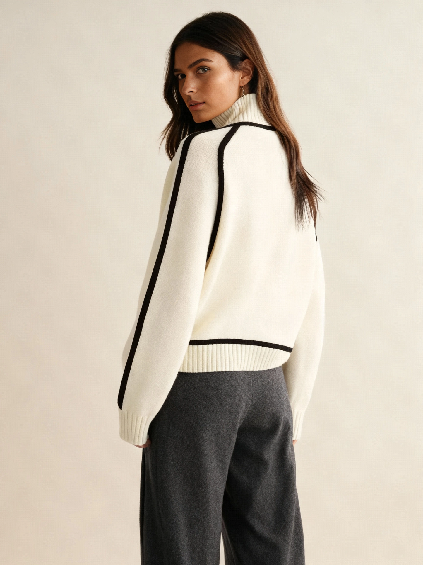 Céline™ | Pull Col Roulé Essential