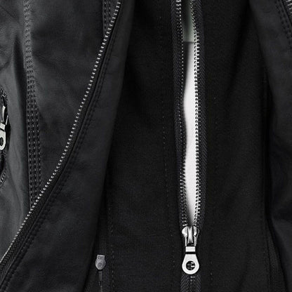 Désirée™ | Veste de motard à capuche