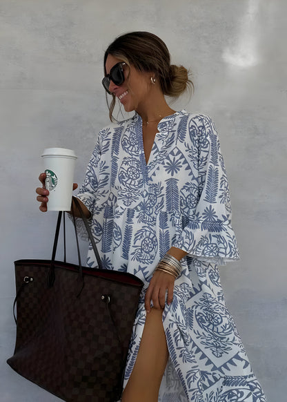 Idalina™ | Robe à Imprimé Tendance