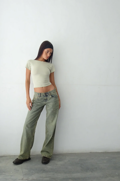 Domitia™ | Jeans Taille Basse