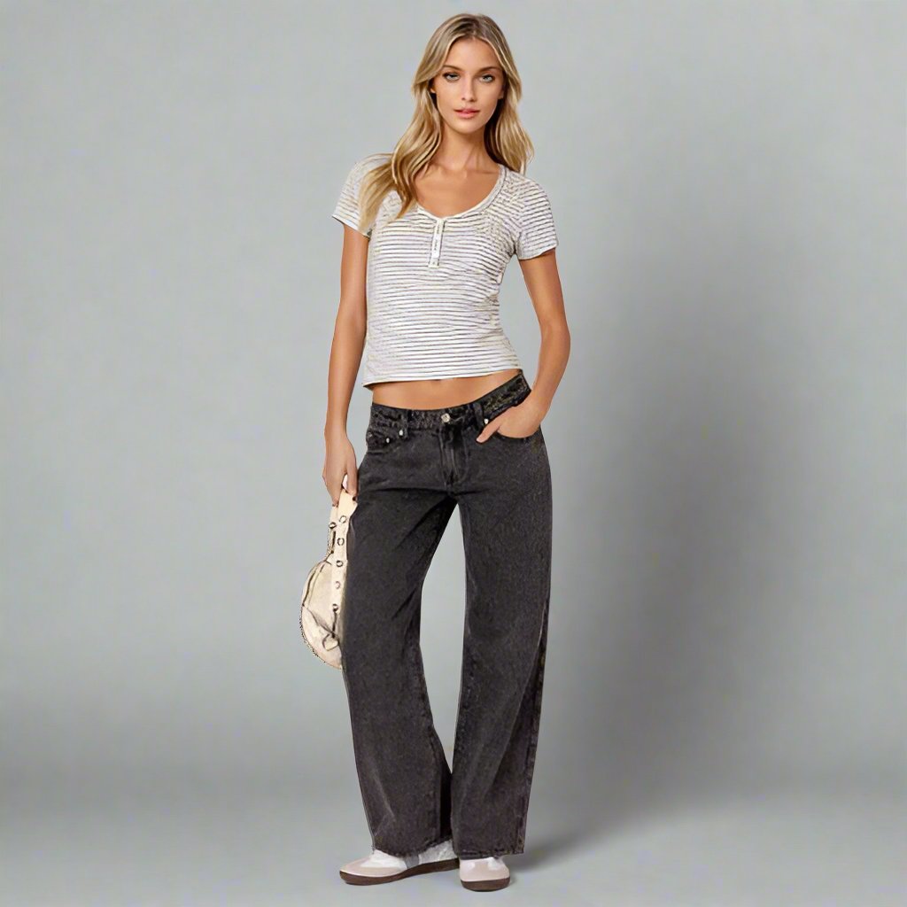 Domitia™ | Jeans Taille Basse