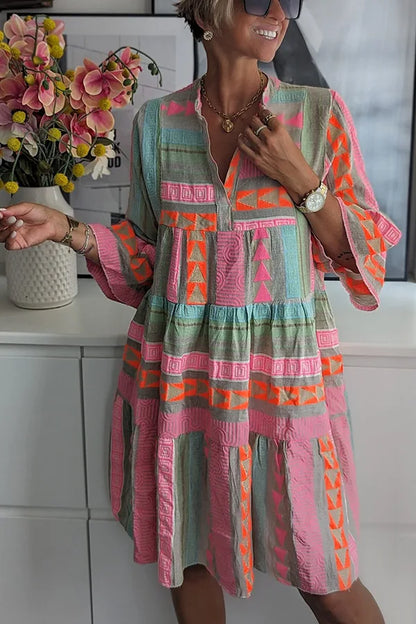 Dominique™ | Robe Midi Élegante D'été