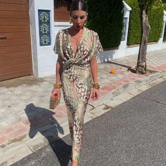 Lila™ | Robe Maxi Luxe Douce Comme de La Soie
