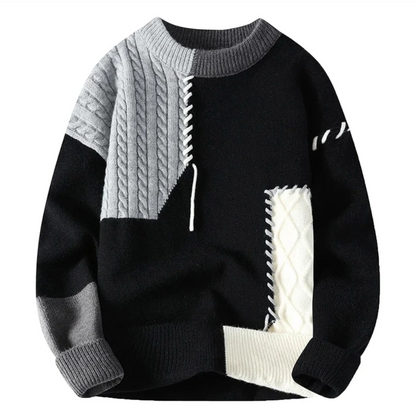 SOLÈNE™ | Pull Patchwork