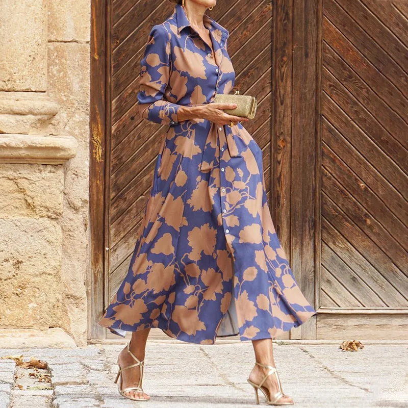 Claire™ |  Robe élégante à imprimé floral