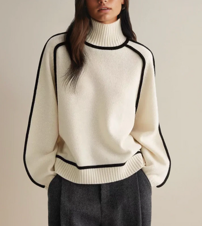 Céline™ | Pull Col Roulé Essential
