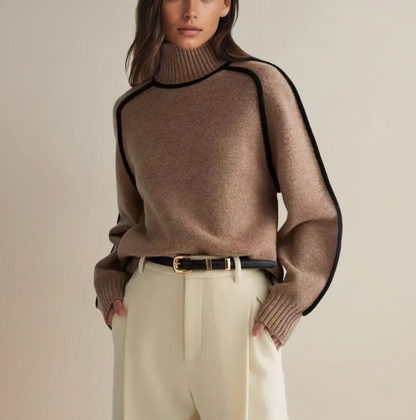 Céline™ | Pull Col Roulé Essential