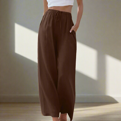 Lucienne™ | Pantalon en Lin Premium