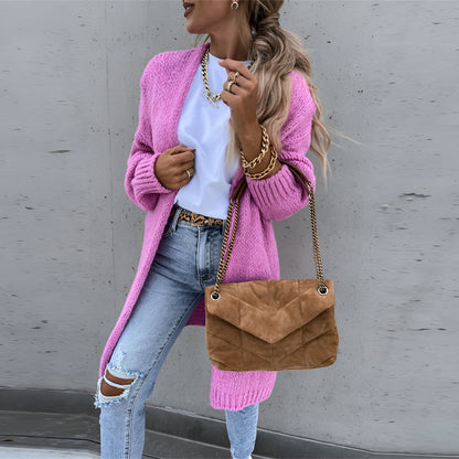 Elayna™ | Gilet Long et Chaud pour Femme