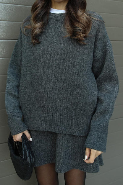 Chantal™ | Ensemble polyvalent Pull et Jupe