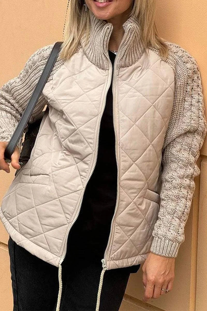 Emily™ | Manteau matelassé chic