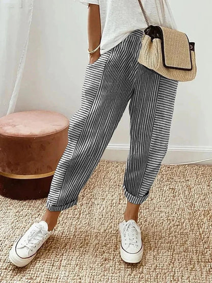 Lore™ | Pantalon Rayé