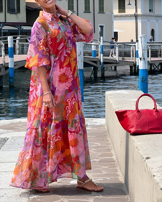 Camila™ | Robe Maxi Colorée