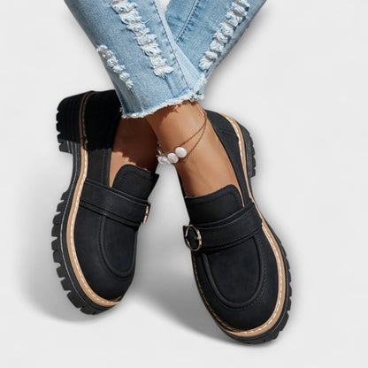 Sylvie™ | Mocassins Décontractés à Bout Rond