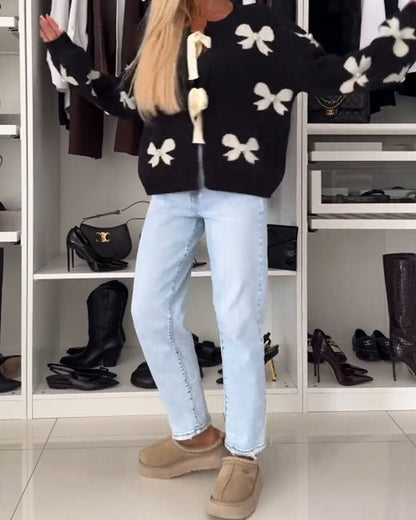 Hannah™ | Gilet élégant avec nœud