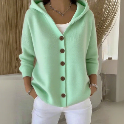Elena™ | Cardigan d’automne en maille douce
