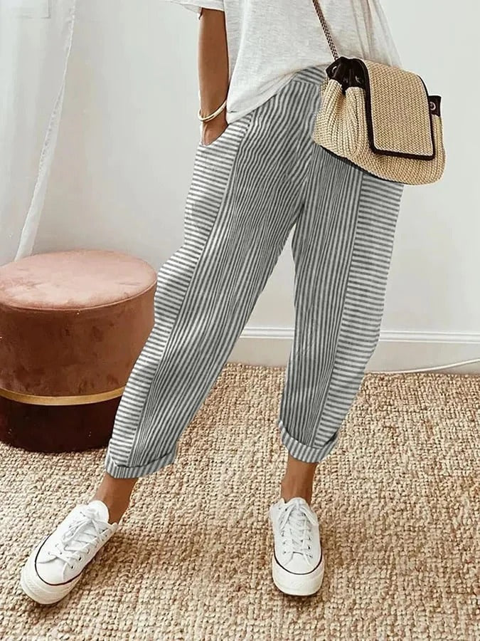 Lore™ | Pantalon Rayé