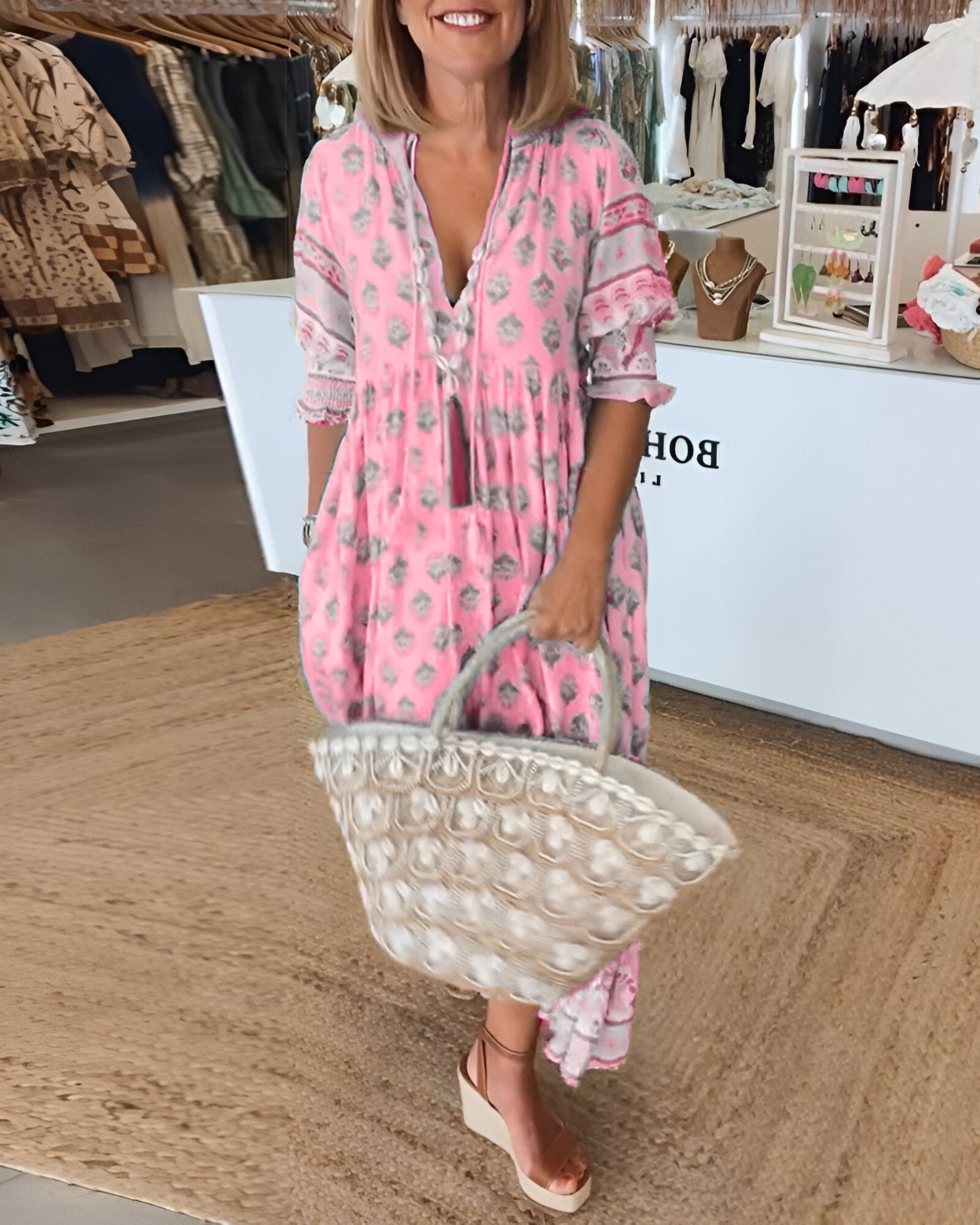 Bérénice™ | Robe D'été Éclatante
