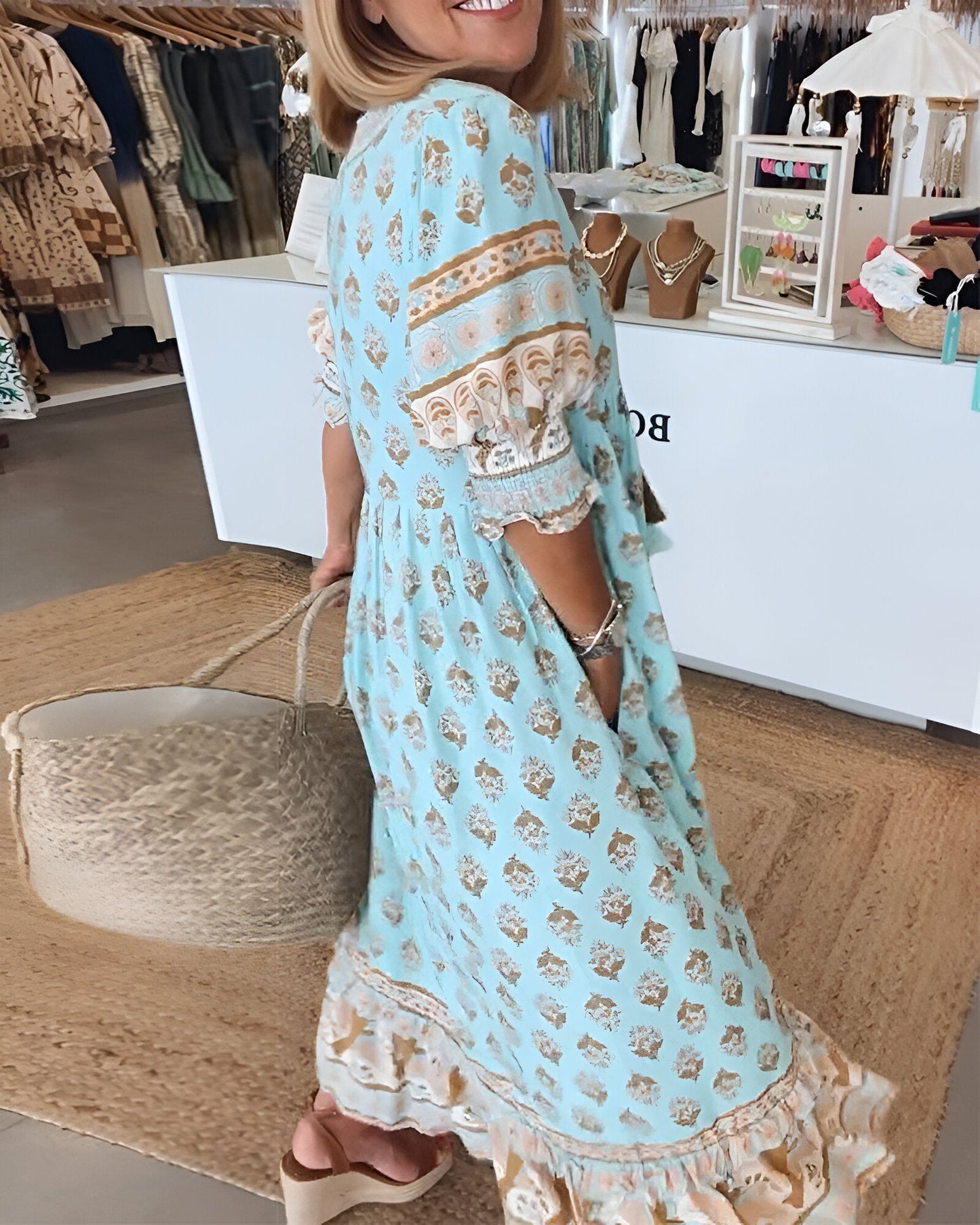 Bérénice™ | Robe D'été Éclatante
