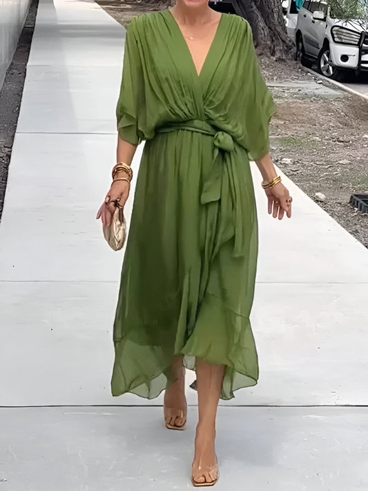 Monica™ | Robe à décolleté en V