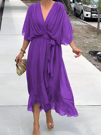 Monica™ | Robe à décolleté en V