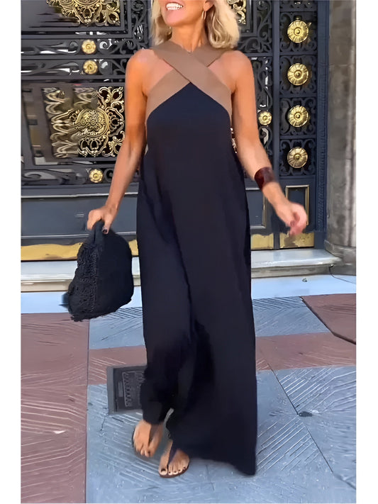 Amélie™ | Élégante Robe d’Été à Encolure Croisée