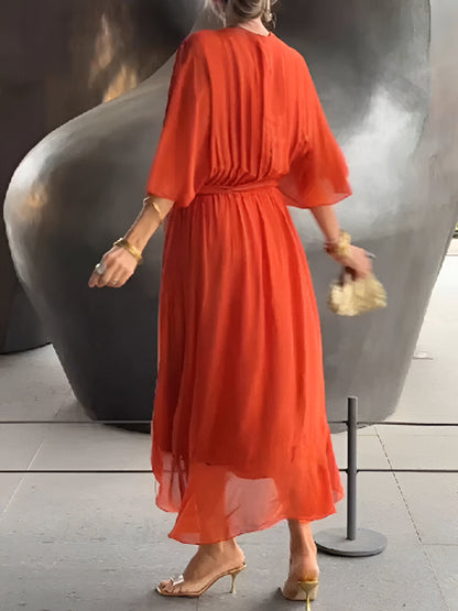 Monica™ | Robe à décolleté en V