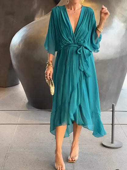 Monica™ | Robe à décolleté en V