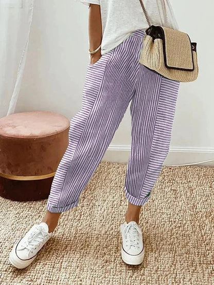 Lore™ | Pantalon Rayé