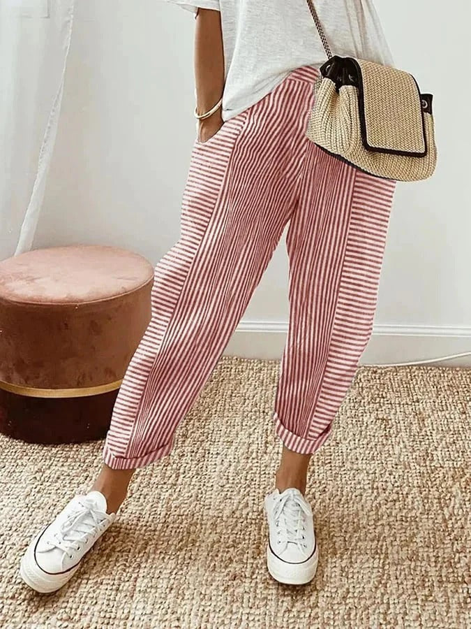 Lore™ | Pantalon Rayé